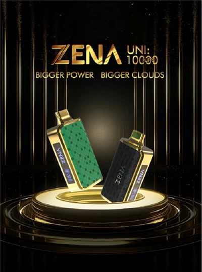 10000Puffs Jednorazowy Vape z powłoką w kolorze złotym/srebrnym + skóra
