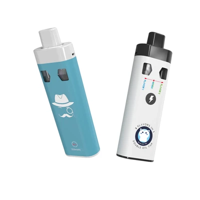 Jednorazowe urządzenie Vape o pojemności 1 ml+1 ml Delta 9 THC od chińskiego producenta