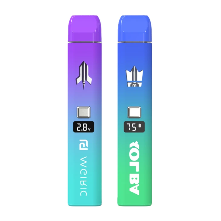 Dostawa fabryczna w Chinach 2G Puste ładowalne podgrzewane jednorazowe waporyzatory 2 ml THC HHC Liquid Diamond All In One Device V20+
