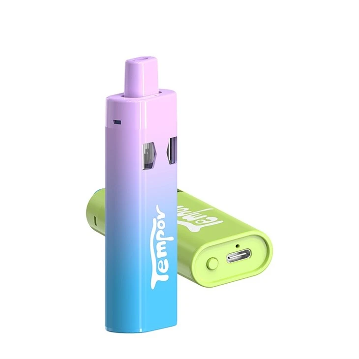 Empty 2ml All-In-One Disposable Atomizer Vape Device USA, Dual Chamber CBD Vape Pen